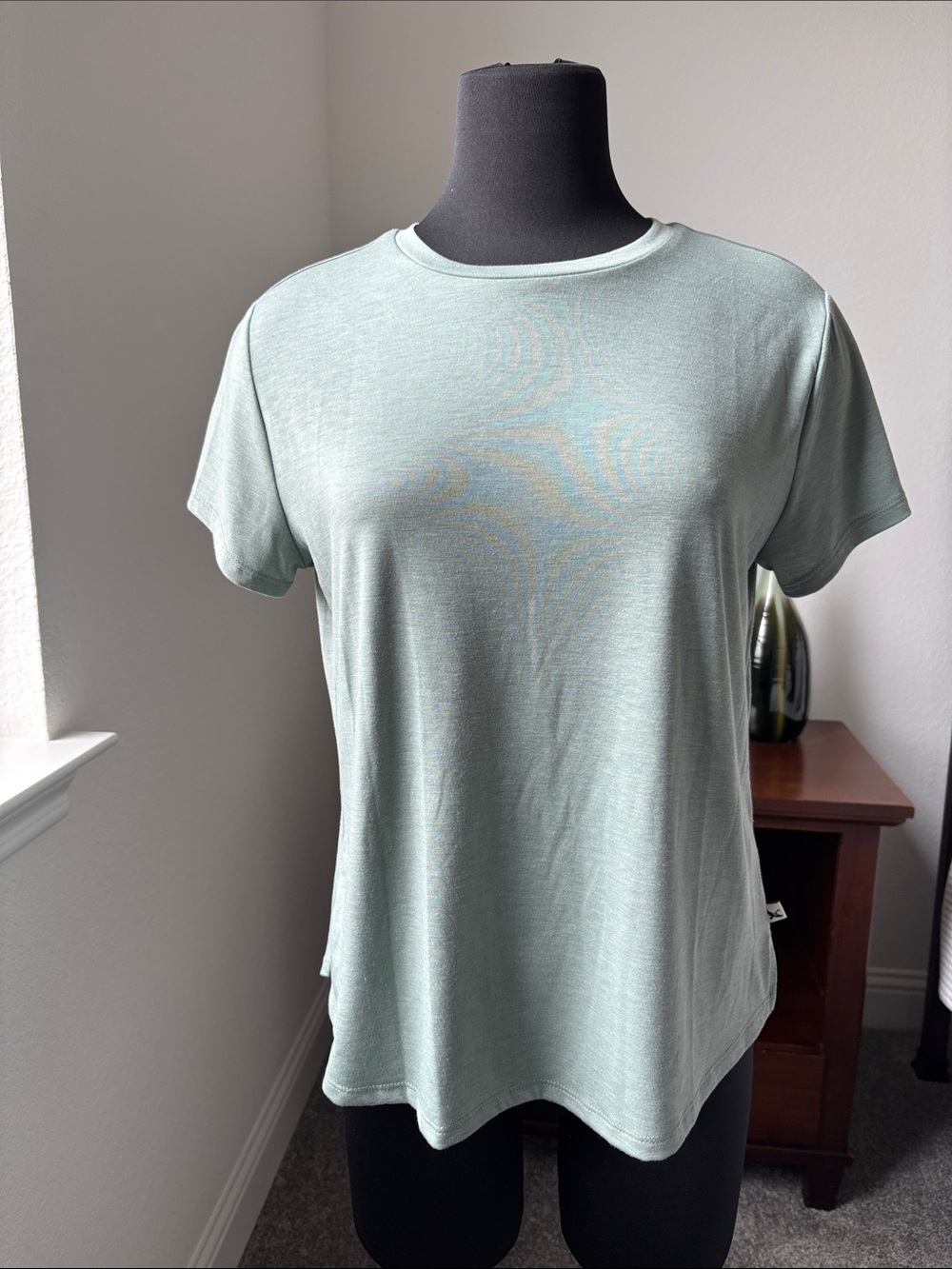Eddie Bauer Light Sage Short-Sleeve Crewneck Tee